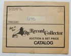 Vintage The Record Collector February 28  1983 Auction   Set Price Catalog  