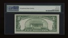 Dbr 1928-c  5 Legal Fr  1528 Ea Block Pmg 64 Epq Serial E76773013a