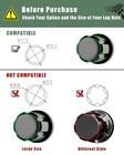 Small 6 Point Spline Lug Nuts Key Tuner Socket Tool 3 4 In 19mm13 16 In21mm Hex