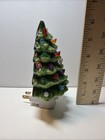 Ceramic Christmas Tree Night Light Mini Version Of Vintage Classic Mold