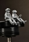 1 48 Usmc Uh-1y Pilots Duo For Kitty Hawk R70-48 By R2 Miniatures