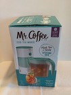 Mr  Coffee Fresh Iced Tea Maker 3qt Tm70 Teal Open Box Tm70ts