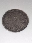 1872 H Canada Silver 25 Cents Queen Victoria Ungraded In Preservation Slab