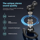 Wireless Earbuds Bluetooth 5 3 Headphones Stereo Ear Buds  Enc Noise Cancelling
