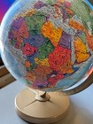 Vtg Replogle World Nation Series Globe  12  Diameter Raised Relief Topography