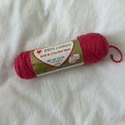 4 Skein Lot Of Vintage Red Heart 100  Cotton 4 Ply Dk light Worsted Red Yarn Nwt