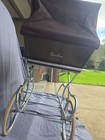Vintage Silver Cross Baby Carriage Stroller Vtg England     