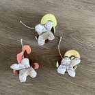 Graco Or Fisher Price Baby Swing Monkey  Cradle 3 Mobile Toys Replacement Parts