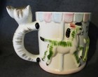 Vintage Portland  Or Zoo  all Gone  Child s Cup Mug W  Giraffe   Deer Handle A 