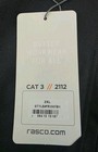 Rasco Fr Flame-resistant Cat3 2112 Duck Canvas Workwear Jacket Black Size 2xl