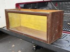 Antique Oak Lundstrom Barrister Bookcase Section Needs Work  b