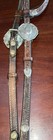 Woods Western Sterling Overlay Show Headstall