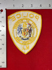 Vtg  police City Of Rahway New Jersey  Full Size Shoulder Patch  unsewn 