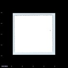 Old Square Photo Men Standing Outside Building Wearing Glasses