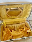Vintage Samsonsite style  hard Side  Train Case  Harvest Gold W  Keyrare  Cool