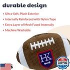 Huxley And Kent For Dogs   Hk Football  small    Power Plush Dog Toy With Squ