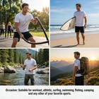 Quick Dry Athletic T-shirt Upf50  Moisture Wicking Crew Neck Short Sleeve