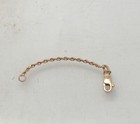 1 5mm Diamond Cut Rope Chain Necklace Extender Pendant Real 14k Rose Gold