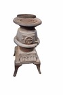 Cast Iron Pot-belly Stove  atlanta Stove Work  No  40  By Atlanta Stove Works
