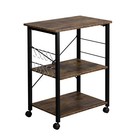 3-tier Kitchen Baker Rack Microwave Oven Stand Storage Cart Workstation Shelf Us