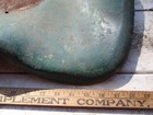 Old Metal Seat For Tractor Or Horse Drawn Implement - Oliver Green Color