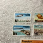 Niger- 1976-zeppelin-complete Set-of 5 Stamps  1 Souvenir Sheet-cto-  430