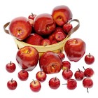 30 Pcs Lifelike Fake Apples For Fall Decor  Realistic Artificial Fruits