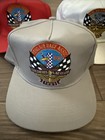 Rare Vtg Reno Air Race Assoc  Checkered Flag Club Hat  Lot   90 97 98 99 00 2 Pins