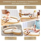 Baby Changing Moses Basket With Foam Pad  Waterproof Cover   Diaper Caddy Set