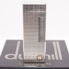Dunhill Lighter Silver Plate Hobnail Pattern_ultrasonically Cleaned_working
