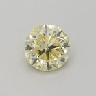 1 04 Carat  Fancy Light  Yellow  Round Shape  I2 Clarity  Gia