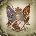 King Edward Vii Uk Coronation Reticulated Edge Porcelain Plate Collectible