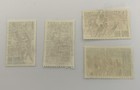 1966 Congo Republic Stamps Le Sport Unit Les Peoples 4 Sports Mnh