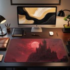 Mtg Playmat   Gothic Vampire Castle Themed Playmat   Unofficial Mtg Playmat
