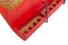 No Waste Quail Cage Feeder Trough