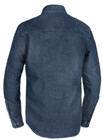 Oxford Men s Motorcycle Aa Approved Indigo Denim Armoured Shirt New