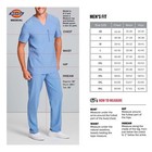 Dickies Men s Genflex Utility Drawstring Cargo Scrubs Pant  Navy  Size  Large
