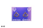 Pair Private First Class Pfc Rank   Chevron Pins   Gold Tone   Nos Gemsco Usa
