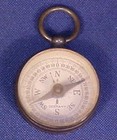 2 Vintage Small Pocket Size 1 Brass Compass Germany