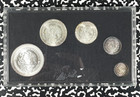 1992 Mexico 5x Libertad Coin Mint Set Lot b3414 Silver  With Case