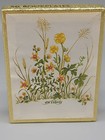 Full Box Of 50 Unused Vintage Wildflower Floral Ex Libris Bookplates By Antioch