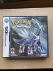Pokemon Diamond Version Nintendo Ds Case Manual Inserts Only No Game Authentic