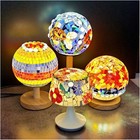 100 Pieces Bulk Mosaic Tiles Assorted Color Opaque Mosaic Glass Crafts Supplies