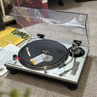 Technics Sl-1200mk2 Dj Turntable - Silver  Serviced  Original Manuals