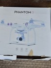 Dji Phantom 3 Standard White Gps Camera Quadcopter Drone Bad Batteries Case Extr