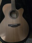 Takamine P3nc Nex Cutaway Acoustic Electric Guitar W  Case  Natural Satin - Mint