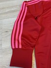 Adidas Original Firebird Tracksuit Scarlet Pink Loose Fit Top And Bottom Set