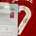 Suarez Liverpool Store Shirt - Signed With Coa - 2013 14 Season - Size L