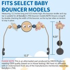 Igratens Baby Bjorn Bouncer Toy Bar Toy For Baby Bouncer Soft   Bliss Easy    
