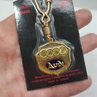 Vtg Audi Keychain Nos Enamel On Solid Brass Key Ring Fob Brand New 